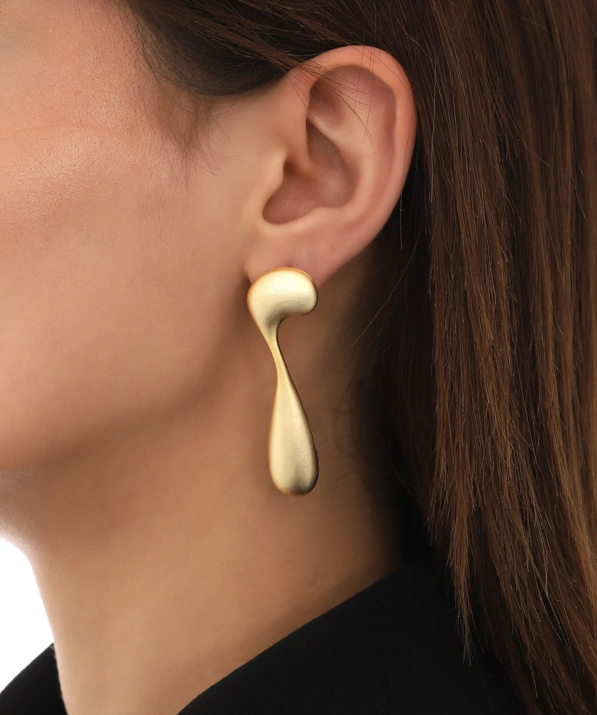 Liquid Gold Drop Earrings