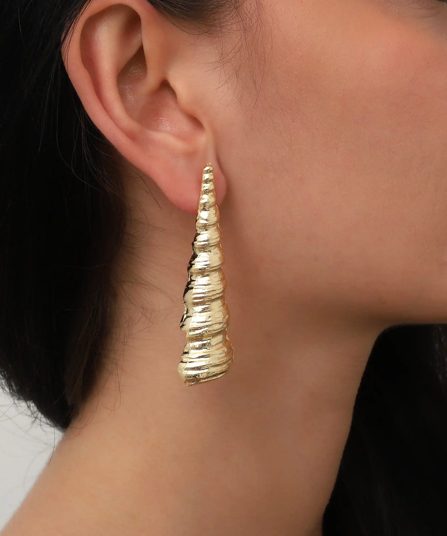 Gold Plated Long Earrings
