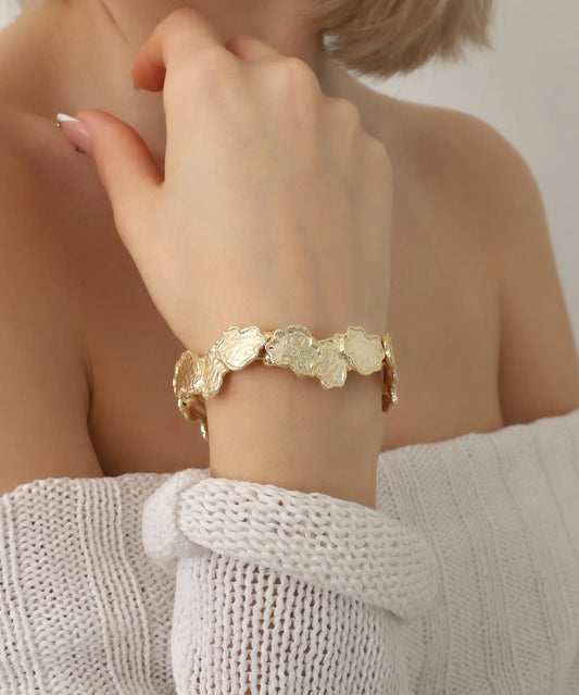 Gold Plated Women Bracelet
