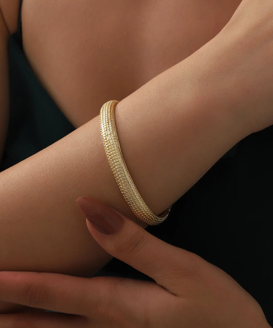 Gold Plated Cuff Bracelet