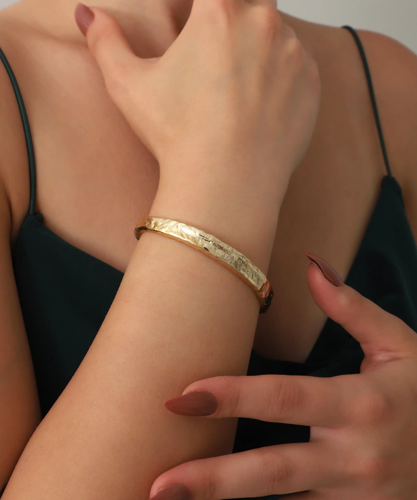 Gold Plated Cuff Bracelet
