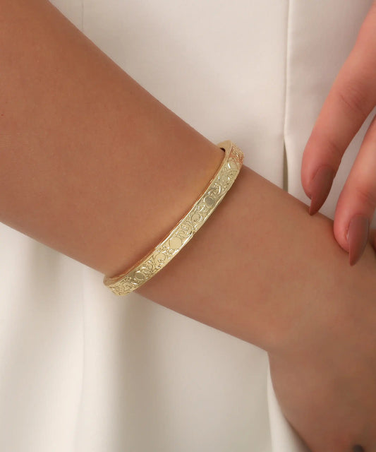 Gold Plated Cuff Bracelet