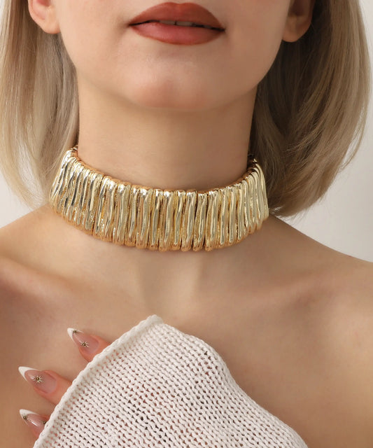 Gold Plated Chokker Necklace