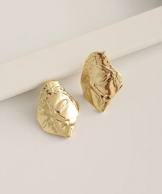 Gold Plated Silhouette Earrings